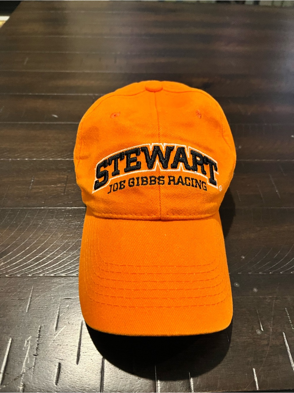 Chase Authentics Joe Gibbs Racing Orange Embroidered Hat NASCAR
